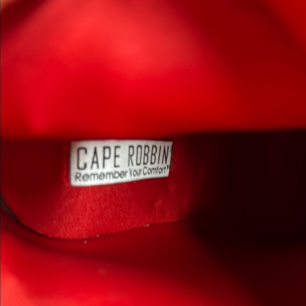 Cape Robbin . Red Embellished Ankle Booties - Picture 9 of 9